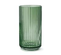 Lyngby Porcelæn Jarrón Lyngby. vidrio verde 20 cm