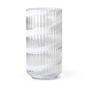 Lyngby Porcelæn Jarrón Lyngby White swirl. 20.5 cm