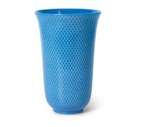 Lyngby Porcelæn Jarrón Rhombe 20 cm Azul