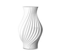 Lyngby Porcelæn Jarrón Twist 25 cm Blanco
