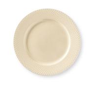 Lyngby Porcelæn Plato de cena Rhombe Earth Ø27 cm Marble