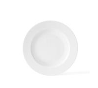 Lyngby Porcelæn Plato hondo Rhombe blanco Ø 23 cm