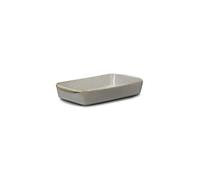 Lyngby Porcelæn Plato refractario 36x21 DAN-Ild cerámica diseño puntos, arena