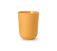 Lyngby Porcelæn Taza sin asa Rhombe 33 cl amarillo