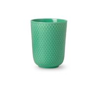 Lyngby Porcelæn Taza sin asa Rhombe 33 cl verde