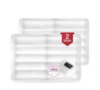 Lynis-Nailshop.de - Caja organizadora (2 unidades, incluye caja de almacenamiento, apilable para diseño de uñas, gel de color, gel de gel, gel y uñas en plástico transparente)