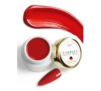 Lynis-Nailshop.de - Gel de color rojo para uñas de gel, 5 ml, color rojo brillante con calidad de estudio para uñas llamativas, color UV para curado LED, marca alemana