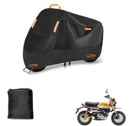 LYNMTPJ Funda gruesa Oxford 300D para motocicleta Honda Monkey 125, protección UV, impermeable, resistente al calor, antirrobo, compatible con todo tipo de clima, resistente al viento y al polvo