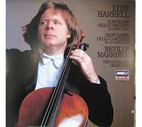LYnn Harrell Schumann cello Concerto in A Minor, Op. 129 & Saint-Saens Cello Concerto No. 1 In A Minor, Op. 33 (1982 Viny Record)