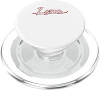 Lynn Massachusetts North Shore Vintage Varsity Distressed PopSockets PopGrip para MagSafe