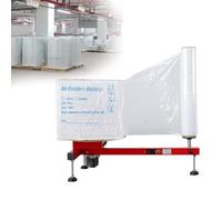 LYNNEYING Banco De Envoltura De Film Stretch, Presse À Film Envolvente, Máquina De Envoltura De Film Stretch Eléctrica, Ancho 28", Pedal, Para Estación Express/Logística