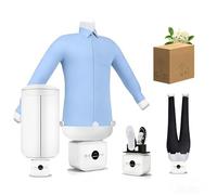 LYNNEYING Máquina De Cuidado De Ropa Para Casa, Máquina De Planchar Sin Mano, Planchado Automatique Humanóide, Secado Rápido 360°, Vaporizador Para Ropa & Cuidado De Zapatos Con Aromaterapia(C)