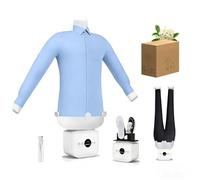 LYNNEYING Máquina De Cuidado De Ropa Para Casa, Máquina De Planchar Sin Mano, Planchado Automatique Humanóide, Secado Rápido 360°, Vaporizador Para Ropa & Cuidado De Zapatos Con Aromaterapia(A)