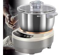 LYNNEYING Máquina Eléctrica de Pasta con Función de Fermentación, Amasadora de Pasta para Hogar de Gran Capacidad 140-170Rpm, Acero Inoxidable 304, Temporizador, Panel Táctil Frontal(7L)