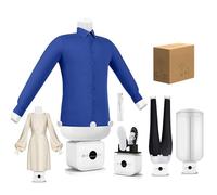 LYNNEYING Nueva Plancha De Vap-or Automatique 2026, Máquina De Planchar De Aire Caliente, Planchado Rápido 360°, Planchado Inteligente Sin Mano, Un Solo Toque, Compacta Para Casa & Viaje(D)