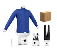 LYNNEYING Secadora De Aire Caliente Portátil & Plancha, Máquina De Planchar Sin Mano, Planchado Humanóide 360°, Secadora De Ropa Con Secado Rápido, Cuidado De Zapatos Para Casa/Viaje(A)