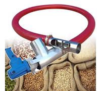 LYNNEYING Transportador De Tornillo Para Granjas, Máquina De Aspiración De Grano, Maneja Granos, Cemento, Polvo, Ideal Para Hogares Pequeños Y Obras(1.5m)