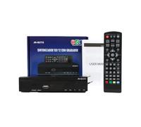 LYNNRICK Último DVB T2 Hevc/H265 AC3 Código de 10 bits Decodificador Digital Sintonizador TDT 265 DVB-T2 Caja de TV Digital Enchufe de la UE, 500460087