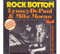 LYNSEY DE PAUL AND MIKE MORAN - ROCK BOTTOM 7 INCH (7" VINYL 45) BELGIAN POLYDOR 1977