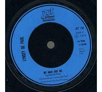 LYNSEY DE PAUL - MY MAN AND ME 7 INCH (7" VINYL 45) UK JET 1974