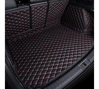 LYNSH Cuero De Funda De Maletero De Coche Protector Maletero para Porsche Macan 2014-2023, Antideslizante Impermeable,C/Black-Red