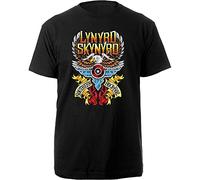 Lynyrd LSTS02MB03 Skynyrd - Camiseta, Color Negro