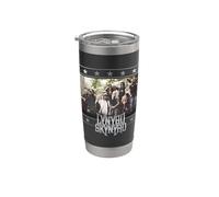Lynyrd Skynyrd Admat Tour Vintage Southern Classic Rock de los 70 Vaso térmico de acero inoxidable de doble pared