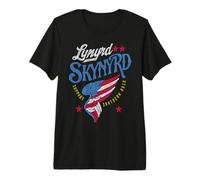 Lynyrd Skynyrd apoya la Bandera de Southern Rock Wing Stars Stripes Camiseta Premium