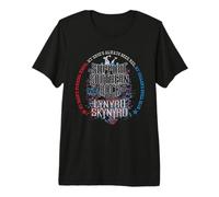 Lynyrd Skynyrd Apoyo Southern Rock Vintage 70s Retro Biker Camiseta Premium