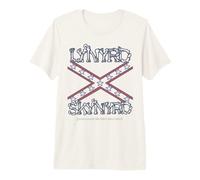 Lynyrd Skynyrd Bandera Estados Unidos Estrellas Rayas Sur Rock Country Camiseta Premium