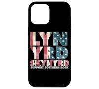 Lynyrd Skynyrd Bandera Logo US Stars Stripes 70s Southern Rock Carcasa para iPhone 12 Pro MAX