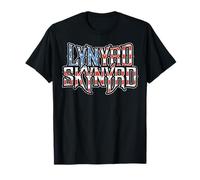 Lynyrd Skynyrd Bandera Logo USA Stars Stripes Southern Patriot Camiseta