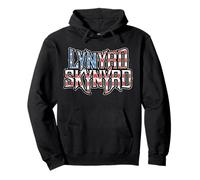 Lynyrd Skynyrd Bandera Logo USA Stars Stripes Southern Patriot Sudadera con Capucha