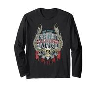 Lynyrd Skynyrd Breeze Logo Retro 70 Classic Rock Cool Biker Manga Larga