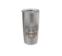 Lynyrd Skynyrd Breeze Logo Retro 70 Classic Rock Cool Biker Vaso térmico de acero inoxidable de doble pared