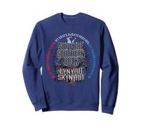 Lynyrd Skynyrd Classic Support Southern Rock Biker Regalos de los años 70 Sudadera