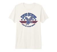 Lynyrd Skynyrd Dyin Breed Logo Bandera de Estados Unidos 70s Classic Band Rock Camiseta Premium