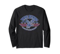 Lynyrd Skynyrd Dyin Breed Logo Bandera de Estados Unidos 70s Classic Rock Band Manga Larga