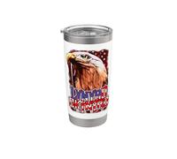 Lynyrd Skynyrd Eagle Logo Classic Southern Country Rock de los 70 Vaso térmico de acero inoxidable de doble pared