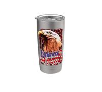 Lynyrd Skynyrd Eagle Logo Classic Southern Country Rock de los 70 Vaso térmico de acero inoxidable de doble pared