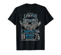Lynyrd Skynyrd En Concierto Amarillo Texas Vintage 1970s Rock Camiseta