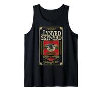 Lynyrd Skynyrd EST 1970 Festival de Whisky Eagle Southern Rock Camiseta sin Mangas