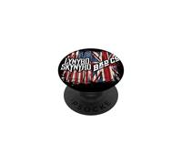 Lynyrd Skynyrd Event Bad Co - Bandera de Reino Unido con Bandera de Reino Unido PopSockets PopGrip Adhesivo