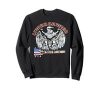 Lynyrd Skynyrd Fly On Free Bird Bandera de Estados Unidos Southern Retro Rock Sudadera