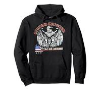 Lynyrd Skynyrd Fly On Free Bird Bandera de Estados Unidos Southern Retro Rock Sudadera con Capucha