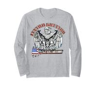 Lynyrd Skynyrd Fly On Free Bird Bandera de Estados Unidos Southern Rock Retro Manga Larga