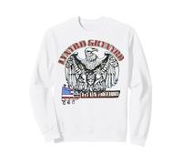 Lynyrd Skynyrd Fly On Free Bird Bandera de Estados Unidos Southern Rock Retro Sudadera