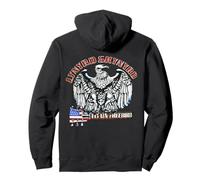 Lynyrd Skynyrd Fly On Free Bird Bandera de Estados Unidos Southern Rock Retro Sudadera con Capucha