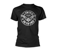 Lynyrd Skynyrd Free Bird 73 Wings Hombre Camiseta Negro L 100% algodón Regular