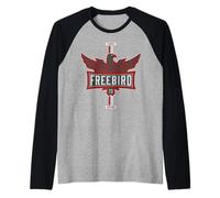 Lynyrd Skynyrd Freebird Classic Rock Country - Ventilador de Coche Deportivo Camiseta Manga Raglan